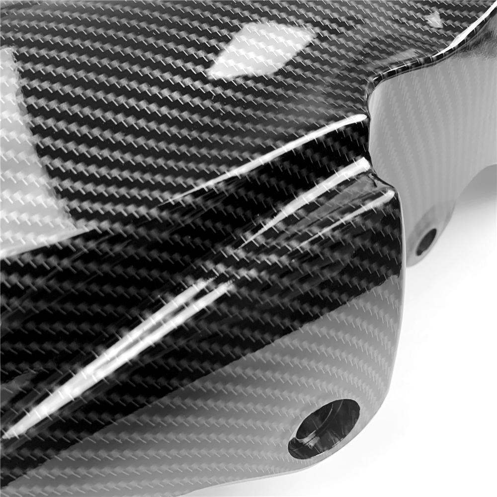 Hydro Getaucht Carbon Fiber Motorrad Vorne Schmutzfänger Finish Vorne Reifen Kotflügel Für Yamaha FZ6N FZ6S Fazer 2004-2006 FZ6 FZ 6N