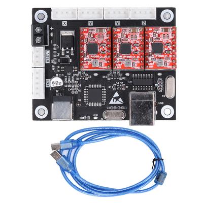 GRBL CNC Kontrol Kartı Lazer Gravür Makinesi Anakartı 3 Eksenli Gravür Makinesi Kontrol Kartı