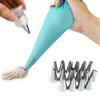 18Pcs/Set Icing Tips Non-stick DIY Creation Food Grade Cream Nozzles for Cakes
