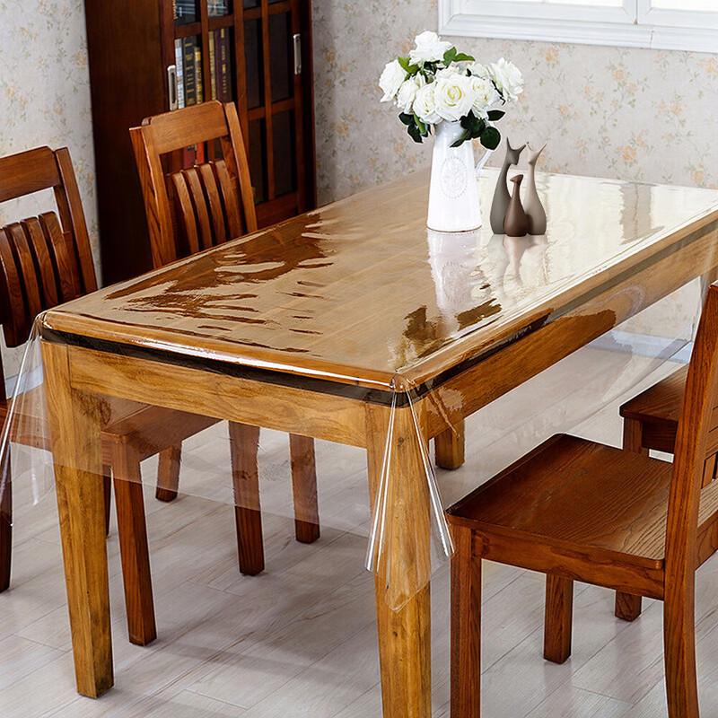 Clear PVC Table Protector Mat