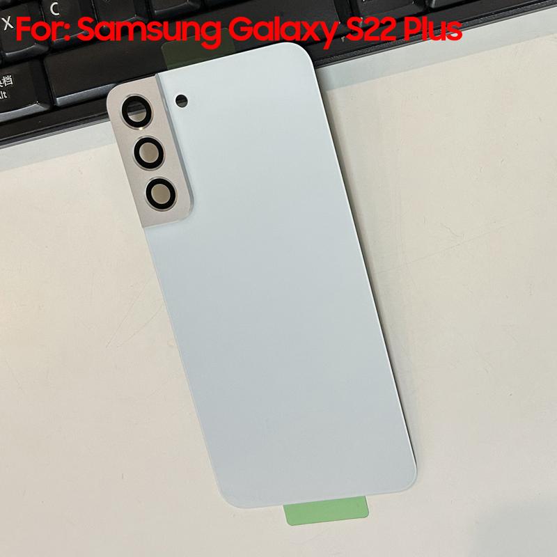 Glass Housing Back Cover Cases For SAMSUNG Galaxy S22Plus S22+ S22 Phone Rear Battery Door Phone Cover Back Cover with Tool