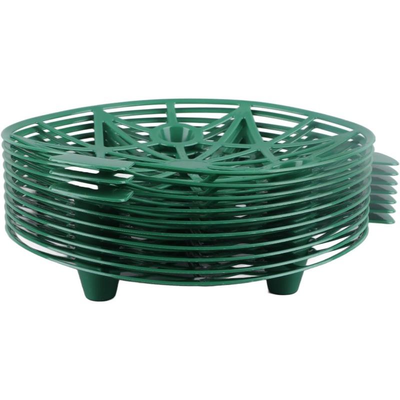 10PCS Melon Cradle Pumpkin Watermelon Stand Plastic Garden Plant Support for Squash Cantaloupe Strawberry Fruit Holder