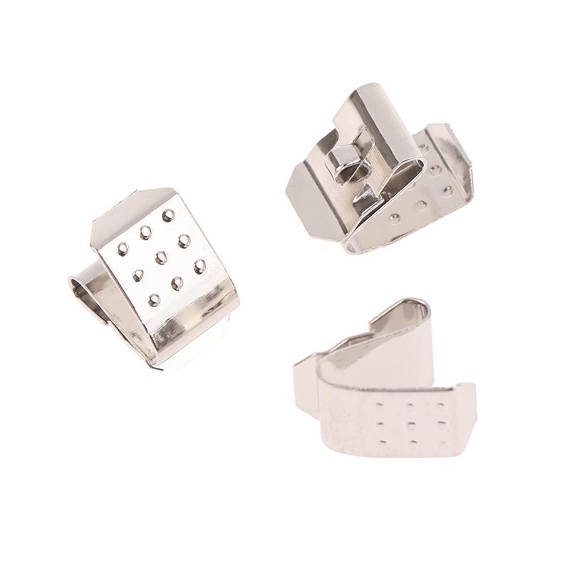 

10 шт. высококачественная пружинная сталь с никелированным покрытием Aa Snap-On листовая пружина для батарейного контакта