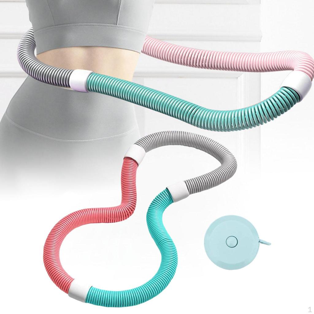 Fitness Hoop for Core Engagement Indoor Outdoor PVC Gear Kids