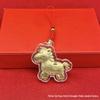 2026 Year of the Horse Red Woven Rope Cartoon Pony Phone Charm - New Year Gift
