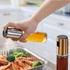 Stainless Steel Oil Spray Bottle Barbecue Water Vinegar Sprayer Fuel Injector Glass Edible Watering Barbecue Spray Lw02271125