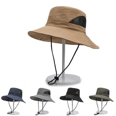 Quick-Drying Outdoor Sunscreen Bucket Hat Travel Hat Foldable Hat Leisure Sunshade Mountaineering Hat, Breathable Hat