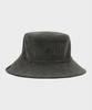 FFEFF STUDIO Corduroy Reversible Bucket Hat (Black/Charcoal)