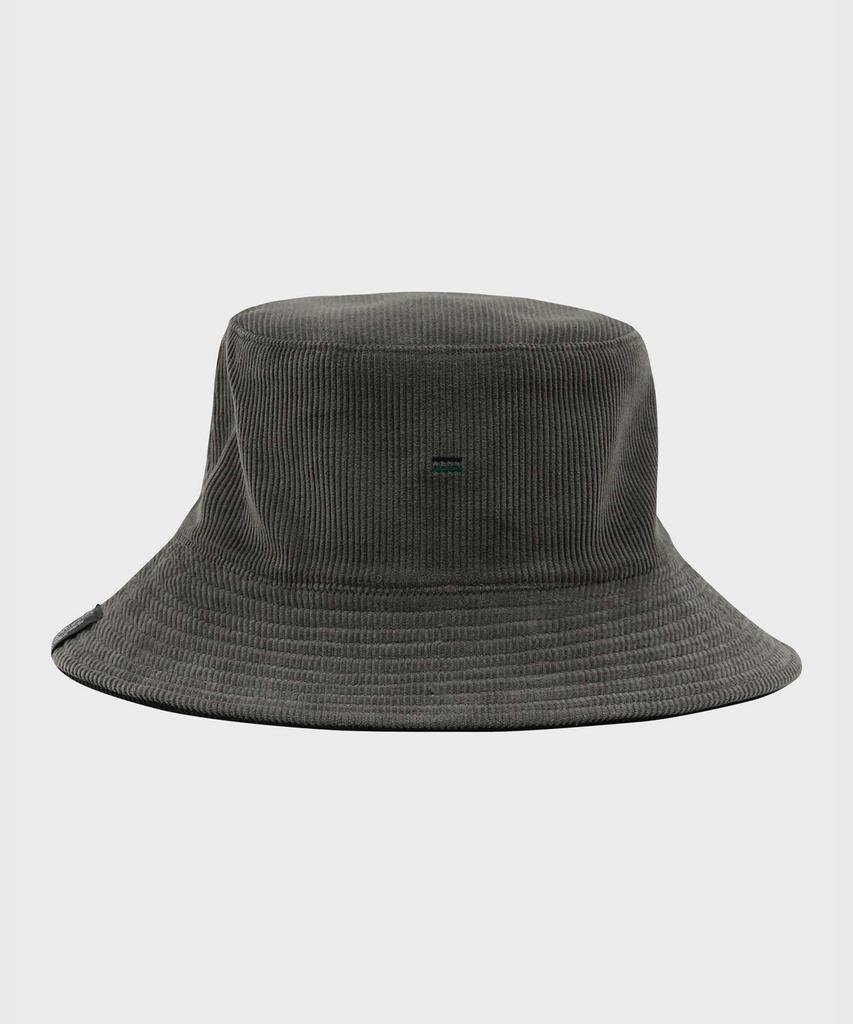 FFEFF STUDIO Corduroy Reversible Bucket Hat (Black/Charcoal)