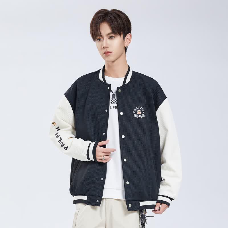 Paul Frank Men s Baseball Collar Jacket M чёрный
