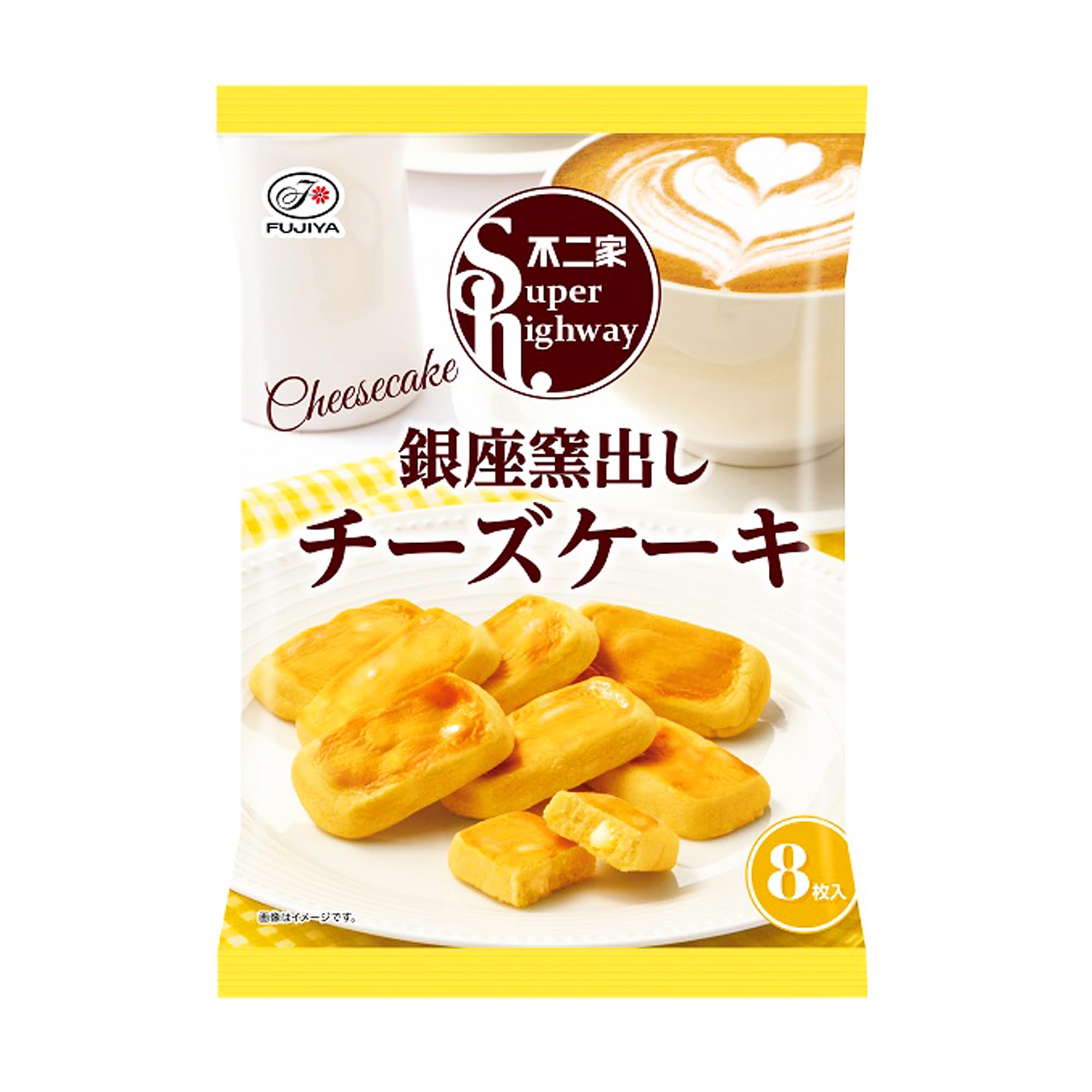 

Fujiya Super Highway (Ginza Baked Cheesecake) 88g (including individual packaging) x 6 bags