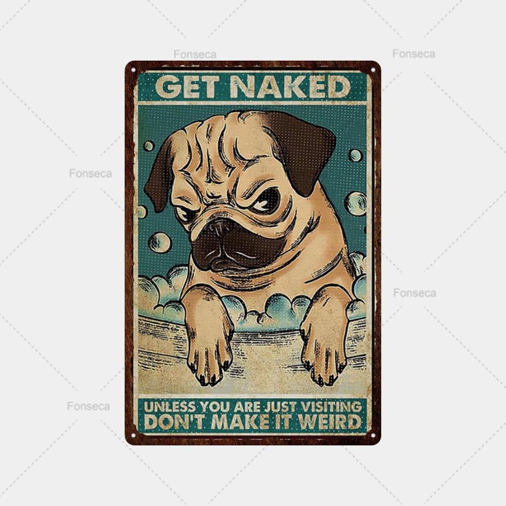 Inspirational Sign Small Animal Metal Sign Vintage Tin Sign Metal Vintage Bar Vintage Wall Decor Bar Club Metal Poster