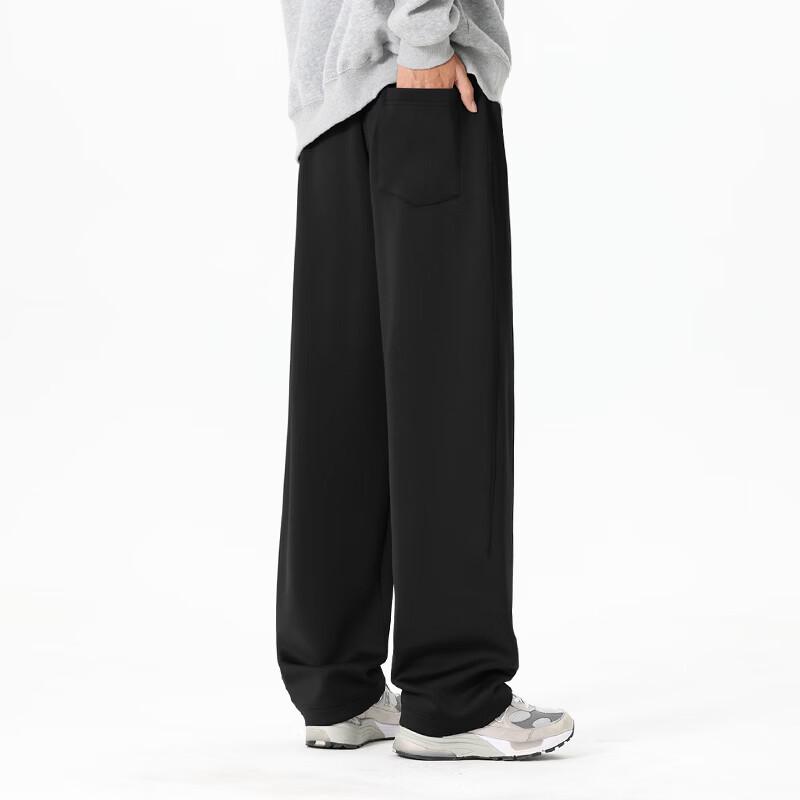 GENIOLAMODE Men's Casual Straight-Leg Athletic Pants