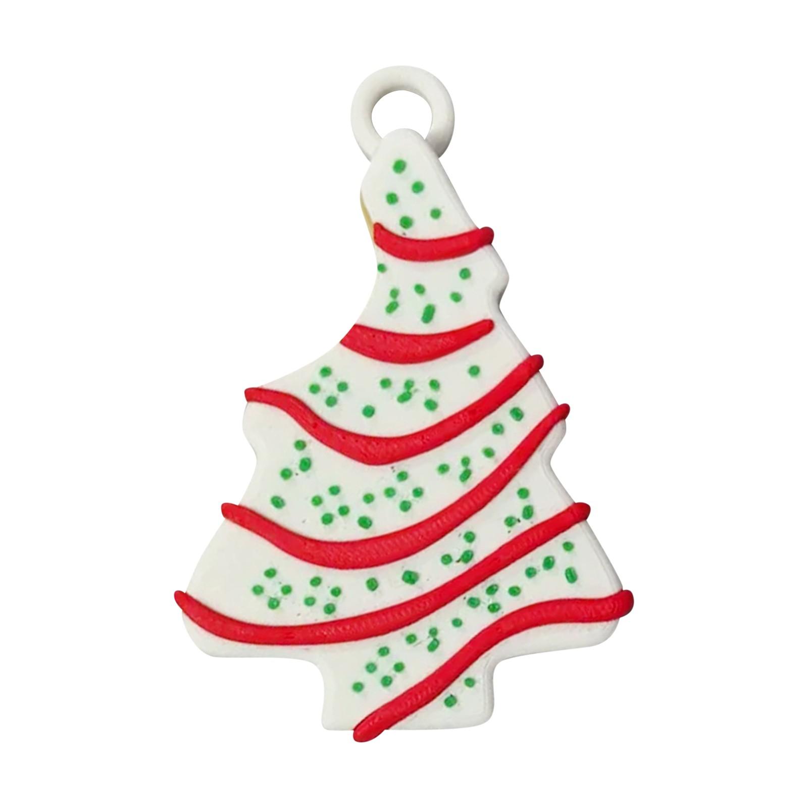 

2024 3D стерео елочные украшения с посыпкой глазурь для торта, елочные украшения для торта, , Подарки на День матери для женщин, Подарки для пекарей One Size