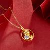 Personalized Zodiac Snake Pendant Necklace Original Fashion Charm 925 Sterling Silver Jewelry Handmade Festival Anniversary Gift