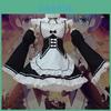 Kara Rezero Hajimeru Lsekai Seikatsu Gemelle Ramrem Vestito da Cameriera Costume Cosplay