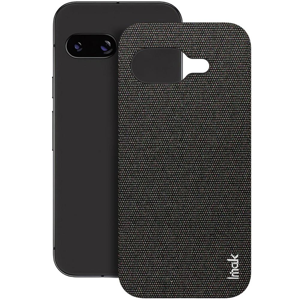 IMAK Ruiyi Series pro Google Pixel 9a Pouzdro Textilní Textura Kůže+PC Kryt Zadní Strany Telefonu