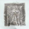 Professional Suit Silk Scarf 60Cm Satin Imitation Silk Small Square Scarf Retro Cashew Print Silk Scarf Women
