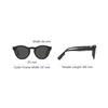 Burberry Minimalist Comfortable Oval Sunglasses Men sunglasses Black BE4359399687