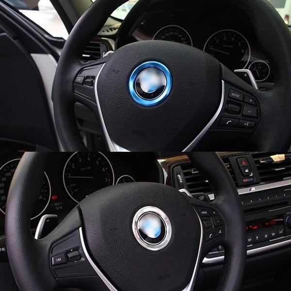 Car Accessories Steering Wheel Center Car Case Decoration For 1 3 4 5 7 Series M3 M5 E81 E87 F30 34 F10 X1 X3 Car Styling