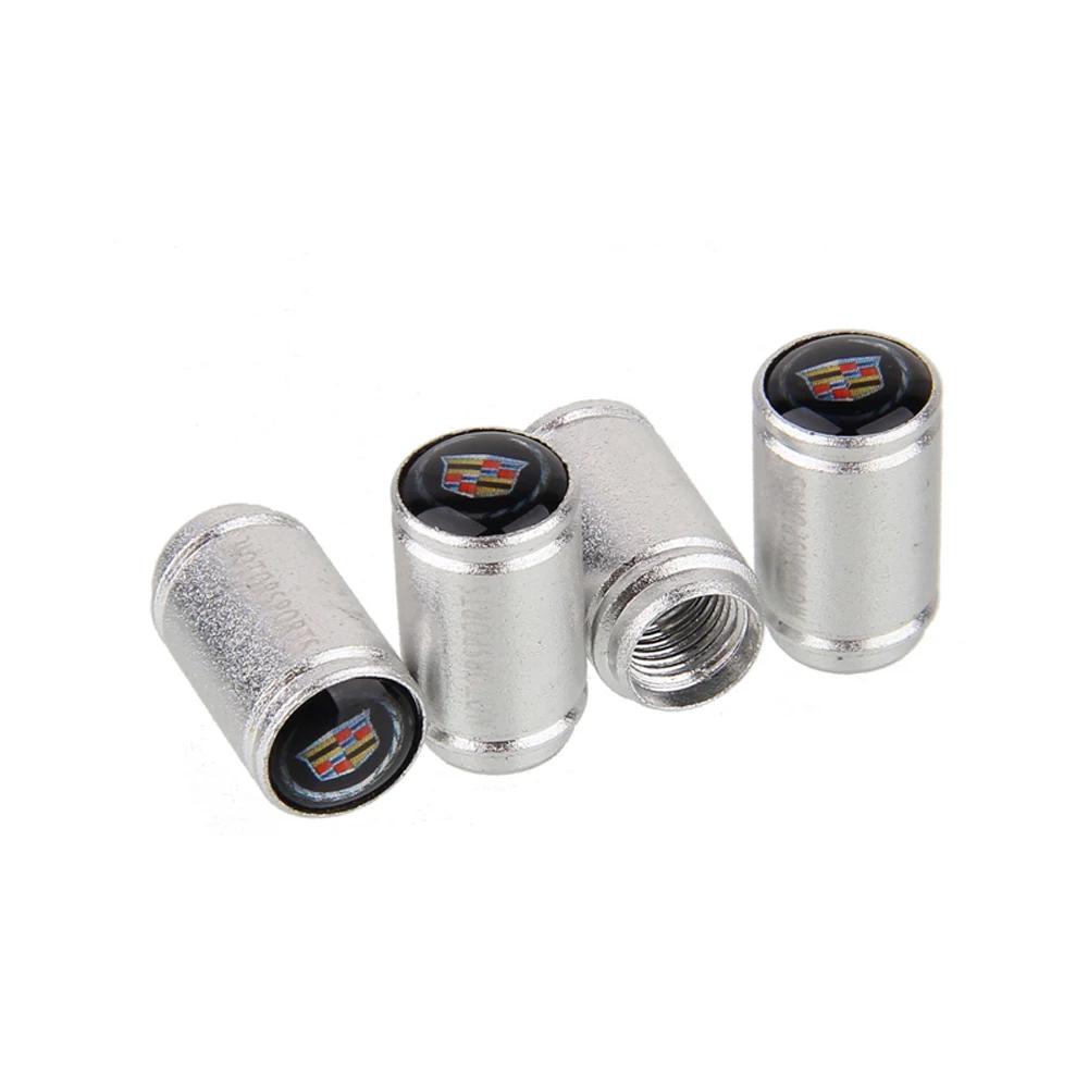 Tappi di Protezione per Stelo Valvola Pneumatico Ruota Auto Antipolvere per Cadillac ATS BLS CT4 CTS SRX XLR XT4 XT5 XT6 XTS Escalade Deville