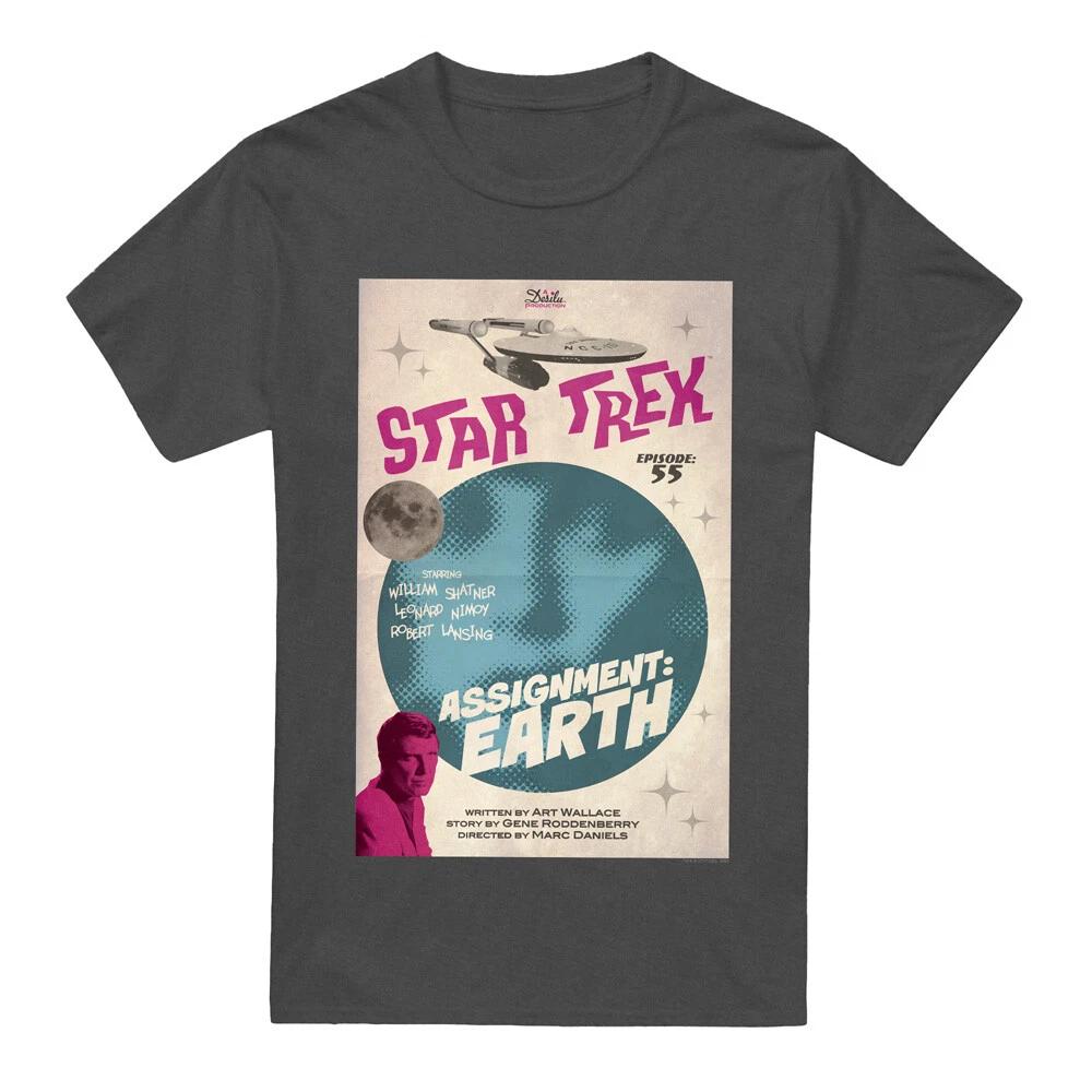 Star Trek Tos Episode 55 T-Shirt S-2XL, Charcoal 2XL