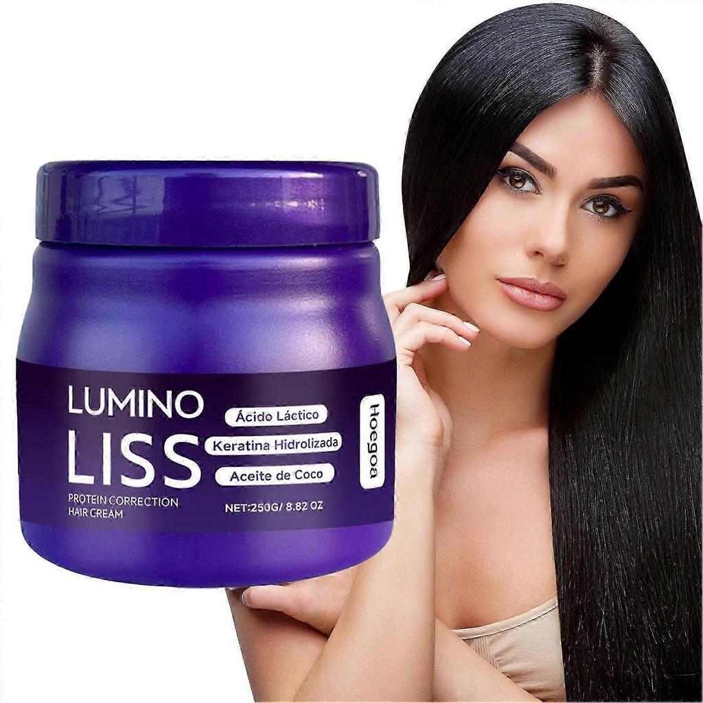 Lumino-Liss Strijkende Crème Haarstrijkende Behandelingscrème Geschikt voor Alle Haartypes