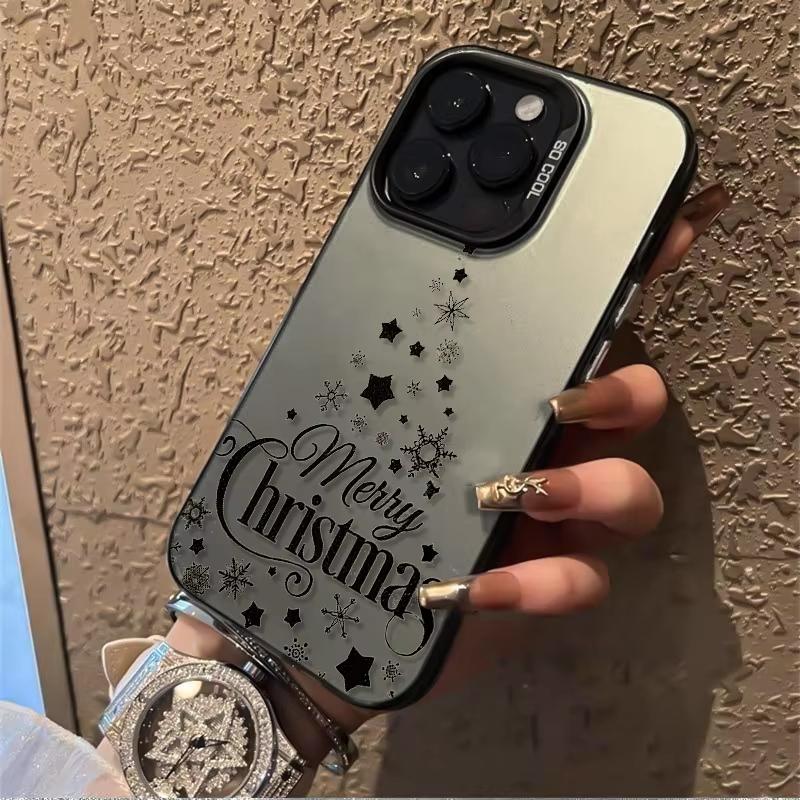 IMD Merry Christmas Phone Case For iPhone 17 Cases iPhone 16 Pro Max 15 14 Plus 13 12 11 7 8 16E 17 Air XS XR X Hard Back Cover