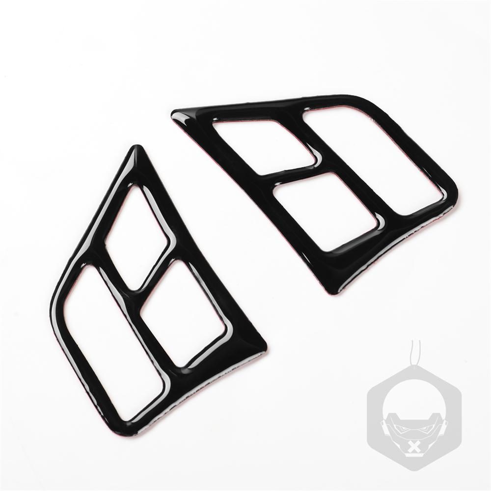 

2Pcs For BMW 3Series E90 2005-2012 Car Steering Wheel Switch Control Button Panel Sticker Trim Cover Car Styling Accessories