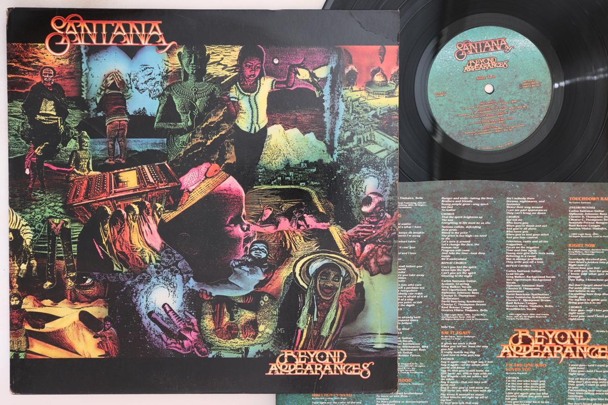 

LP Record SANTANA - Beyond Appearances FC39527 COLUMBIA 1985 US Rock Used