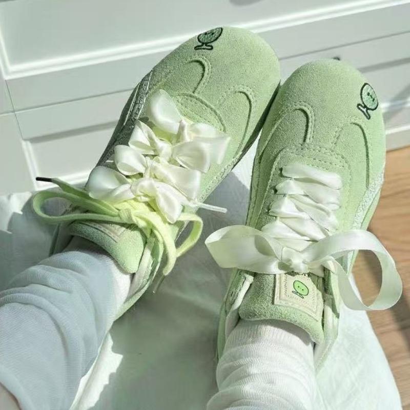 Women's new summer round head devil fairy purple racing shoes versatile flat-bottomed casual sports shoes