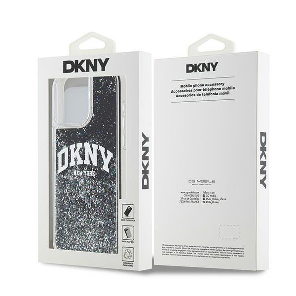 Dkny Dkhcp14Xlbnaek Iphone 14 Pro Max6.7 Czarny/Black Hardcase Liquid Glitter Big Logo