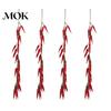Durable Artificial Vegetable Decor Vegetables String Simulated Garland Realistic Decorative Fake Veggies for Long-lasting Home Farmhouse Kitchen Farm