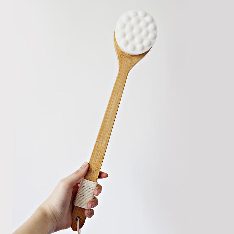 Jiemengzhe Enlarged Cat Paw Bristle Bath Brush