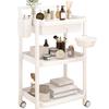 Beauty Salon Trolley for Eyelash Extension and Tattoo Tools Storage