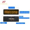 Fancyfamily Mini LED Digital Bluetooth APP Programmable Rechargeable Scrolling Name Message Tag Sign