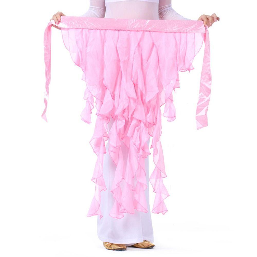 Shiny Hip Scarf Tassels Waist Chain Women Dancer Skirt