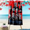 Name Custom Anime Jujutsu Kaisen Print Beach Towel, Large Soft Quick Dry Towel for Beach Camping Swimming