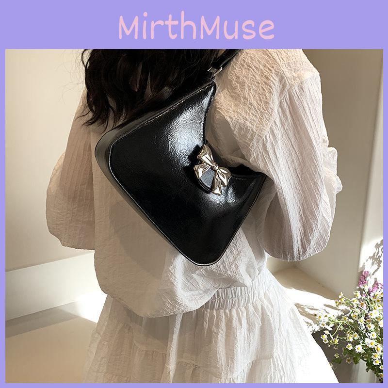 Street Modern Style Underarm Bag With Beautiful Butterfly Knot And Spacious Interior For Essentials