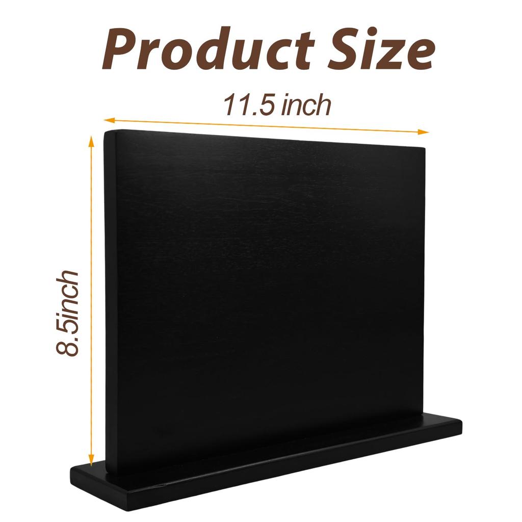 Resafy Magnetic Knife Block Strong Magnetic Wooden Knife Magnetic Knife Metal Storage Wooden Knife Knife Resafy Magnetic Knife Block Holder Magnetic