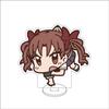 10CM Anime  A Certain Scientific Railgun Figure Stand Model Misaka Mikoto/Shirai Kuroko Cute Desk Decor Standing Sign Gifts