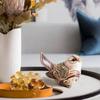 Bohemian Bird Resin Art Sculpture Vintage Animal Decor For Home Garden And Gift Ideas