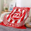 Coperta di Flanella FC Zbrojovka Brno, Alta qualità, Confortevole per Tutte le Stagioni, Decorazione per la Casa, Calore e Comfort