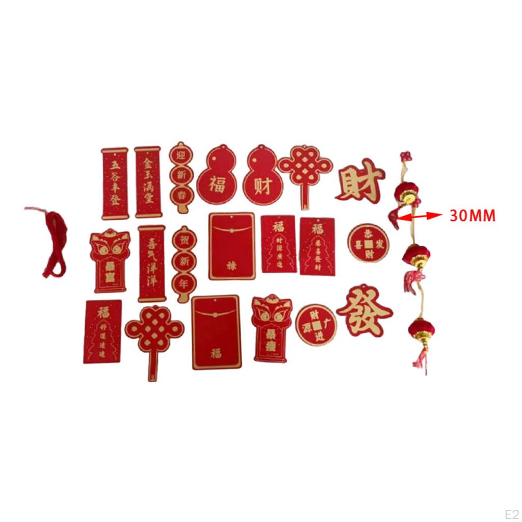 Chinese Year Decorations Hanging Lantern Pendant Dragon Decoration Good Luck for