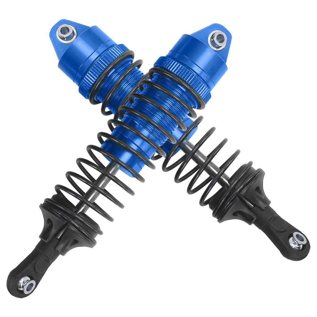 2Pcs 115mm RC Metal Shock Absorber Damper for TRAXXAS SLASH 2WD RC Car Upgrade PartsBlue