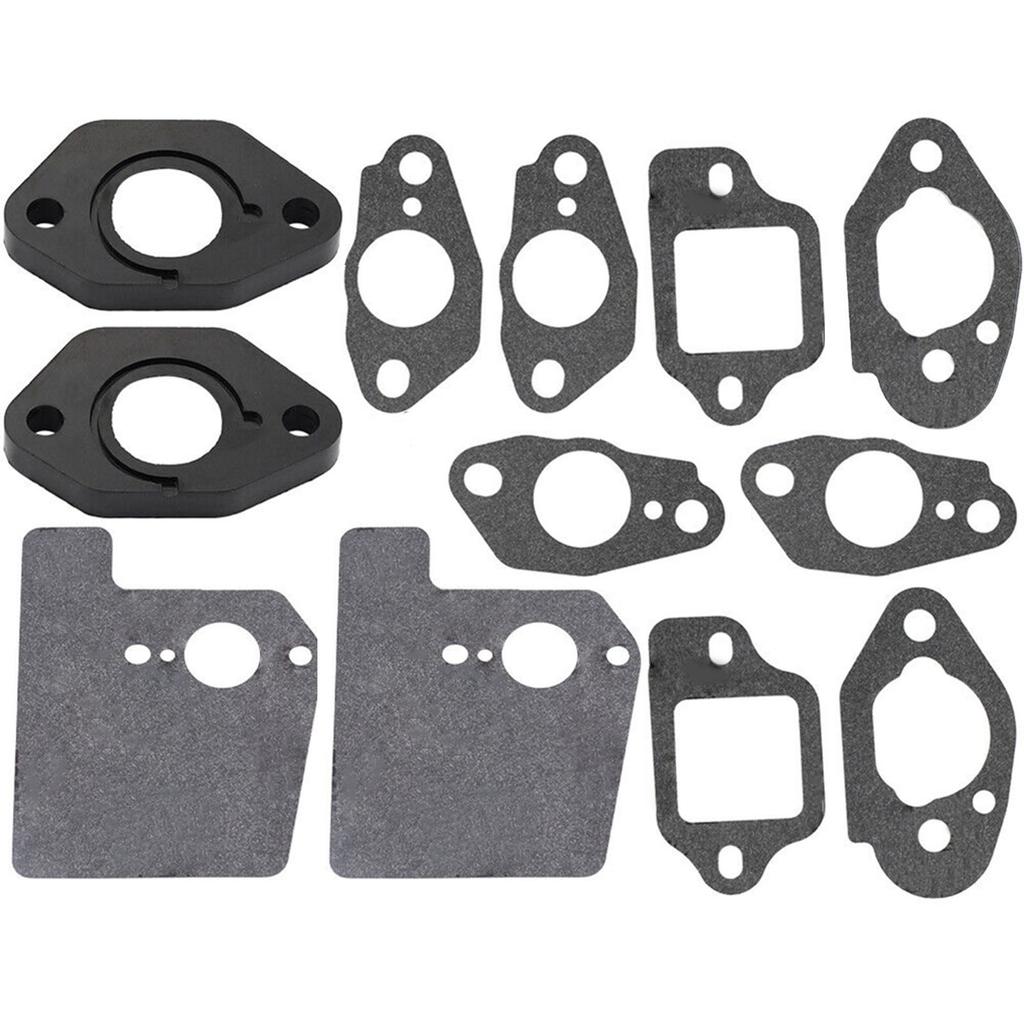 16561 ZE1 810 Insulator Gasket for Honda HRB216 HRR216 HRS216 HRT216 HRZ216 HRR216K2 HRR216K3 HRR216K4 HRR216K5 HRR216K6 2 Sets