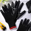 Safety Work Gloves with Grip PU Coating 13Gauge Seamless Knit Safety Gloves with Polyurethane Dipped for Men Mechanic Warehouse