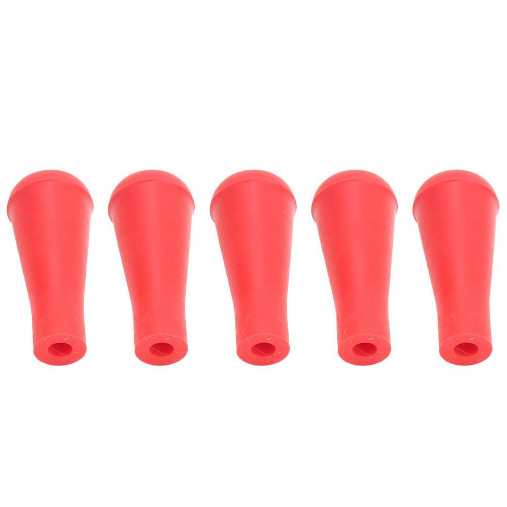 5 bucăți de 6 mm vârfuri de săgeți pentru tir cu arcul, vârfuri de săgeți din cauciuc moale, vârfuri late din cauciuc pentru vânătoare