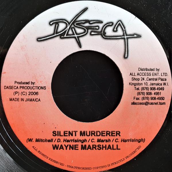

7-дюймовая пластинка WAYNE MARSHALL / BUSY SIGNAL - Silent Murderer / Man A Thug НЕТ Daseca 2006 Ямайка Регги, Ска и Даб Б/У