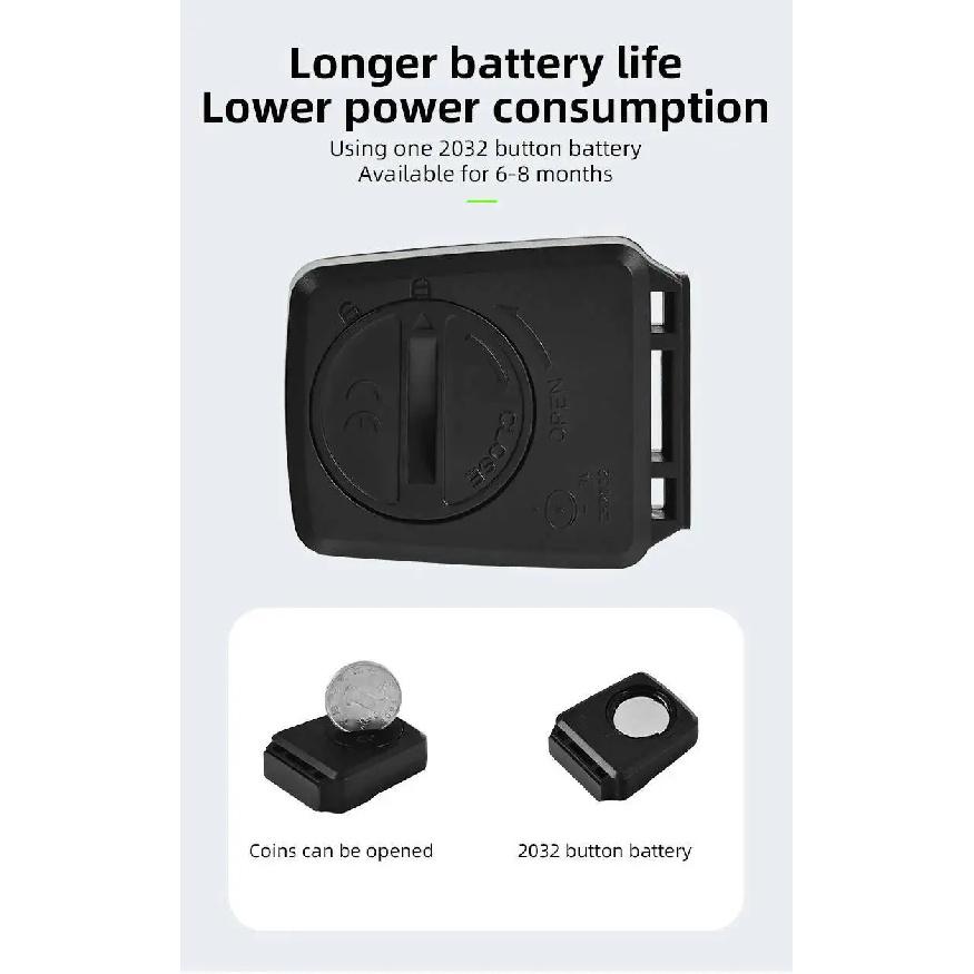 ESLNF Wireless Bike Computer Waterproof Bicycle Odometer Multi Functional LCD Screen Cycling Mountain Bike Speed Meter